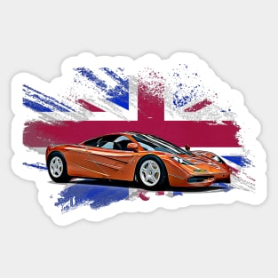 F1 United Kingdom Print Sticker